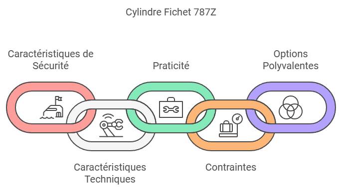 2. Le Cylindre Fichet 787Z : L'Équilibre entre Sécurité et Praticité